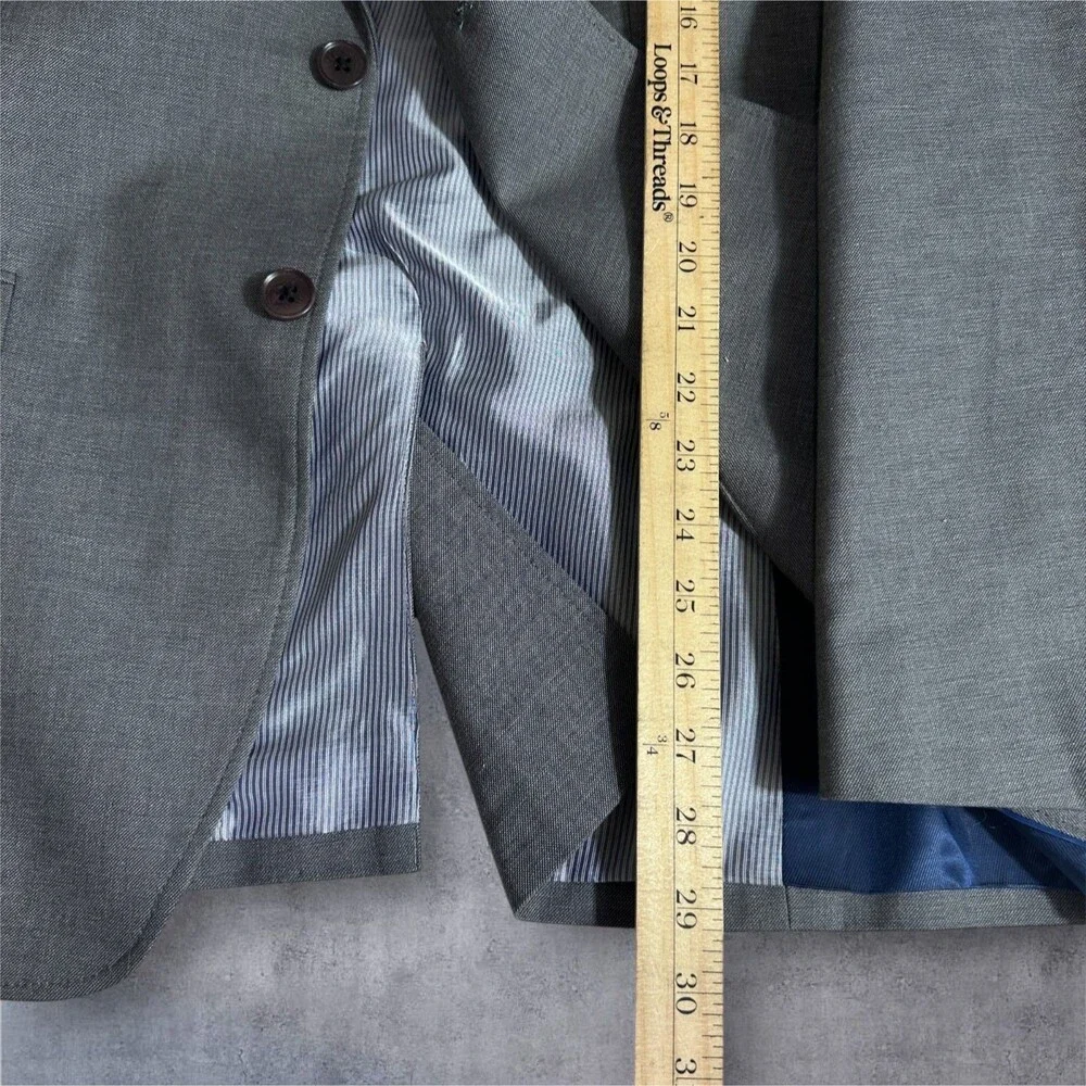 BANANA REPUBLIC Mens Blazer 40R Sport Coat Two Button Tailored fit Jacket Cotton